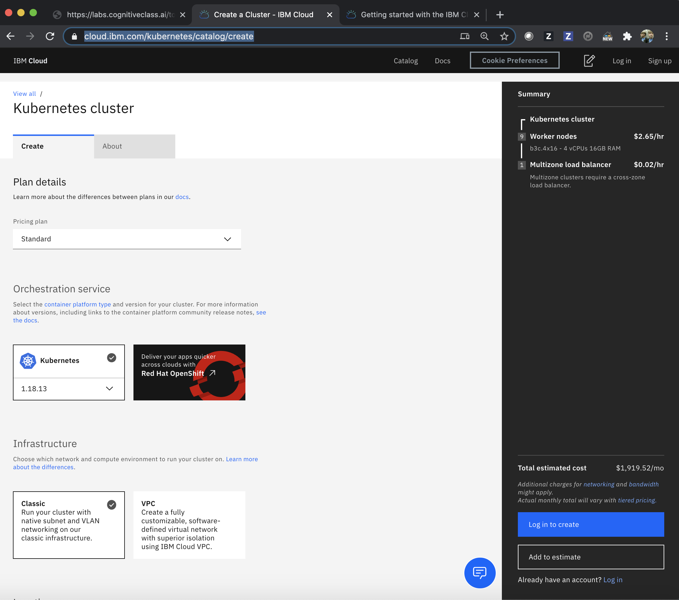 Create Kubernetes Service